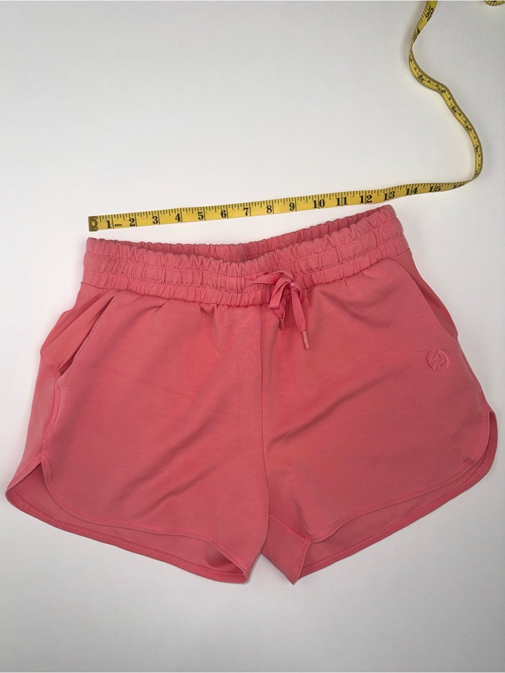 Born Primitive Coral Pink Athletic Drawstring Shorts